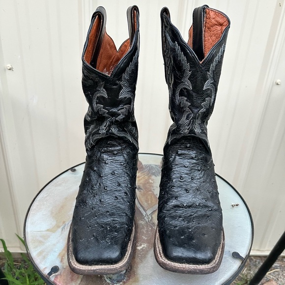 Women’s Dan Post Ostrich Boots - Picture 3 of 7